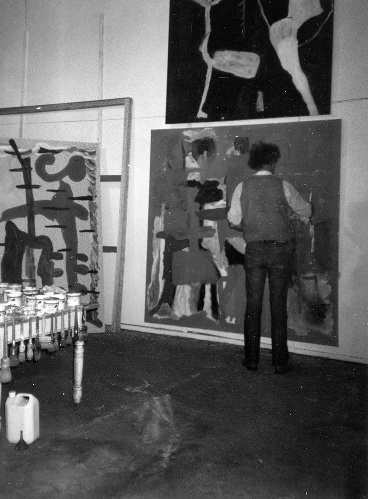John in old Greenwich studios
